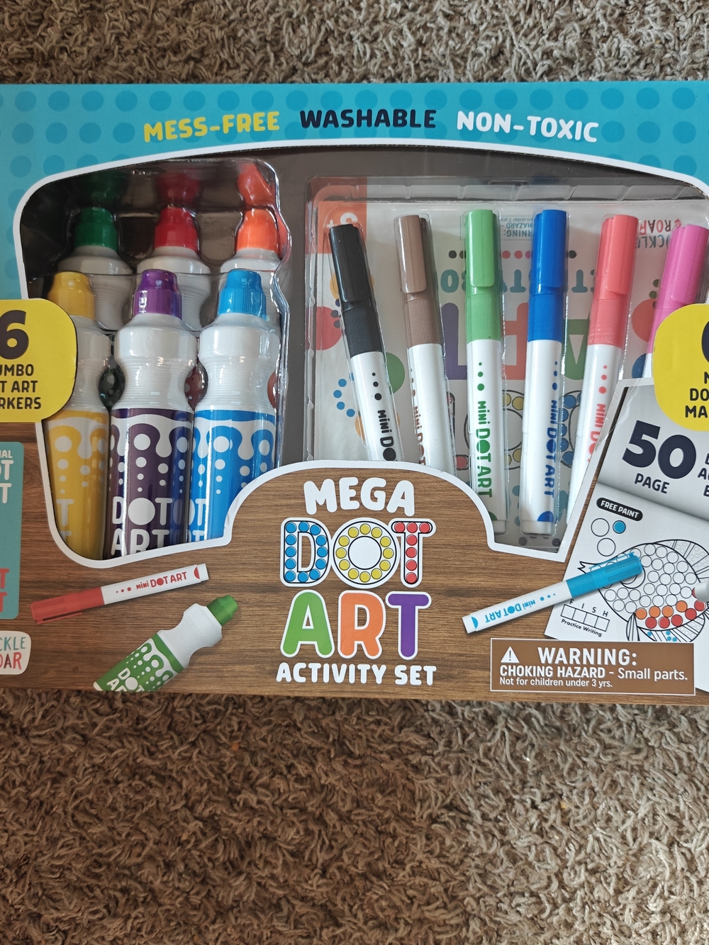 Chuckle And Roar Dot Marker Activity Set - Colorful Kids Activity Set With Books